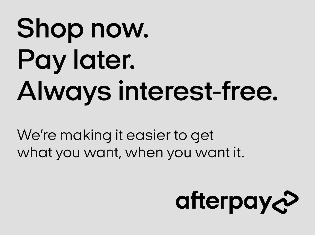 Interest Free Payment in Afterpay