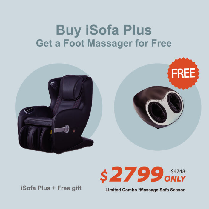 iSofa Plus+iFoot Pro Massage Sofa & Foot Massager