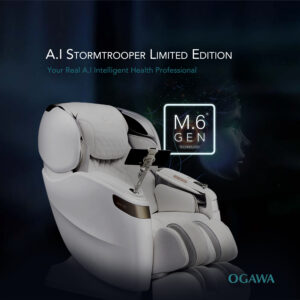 OGAWA Master Drive A.I Stormtrooper Limited Edition 4D Massage Chair