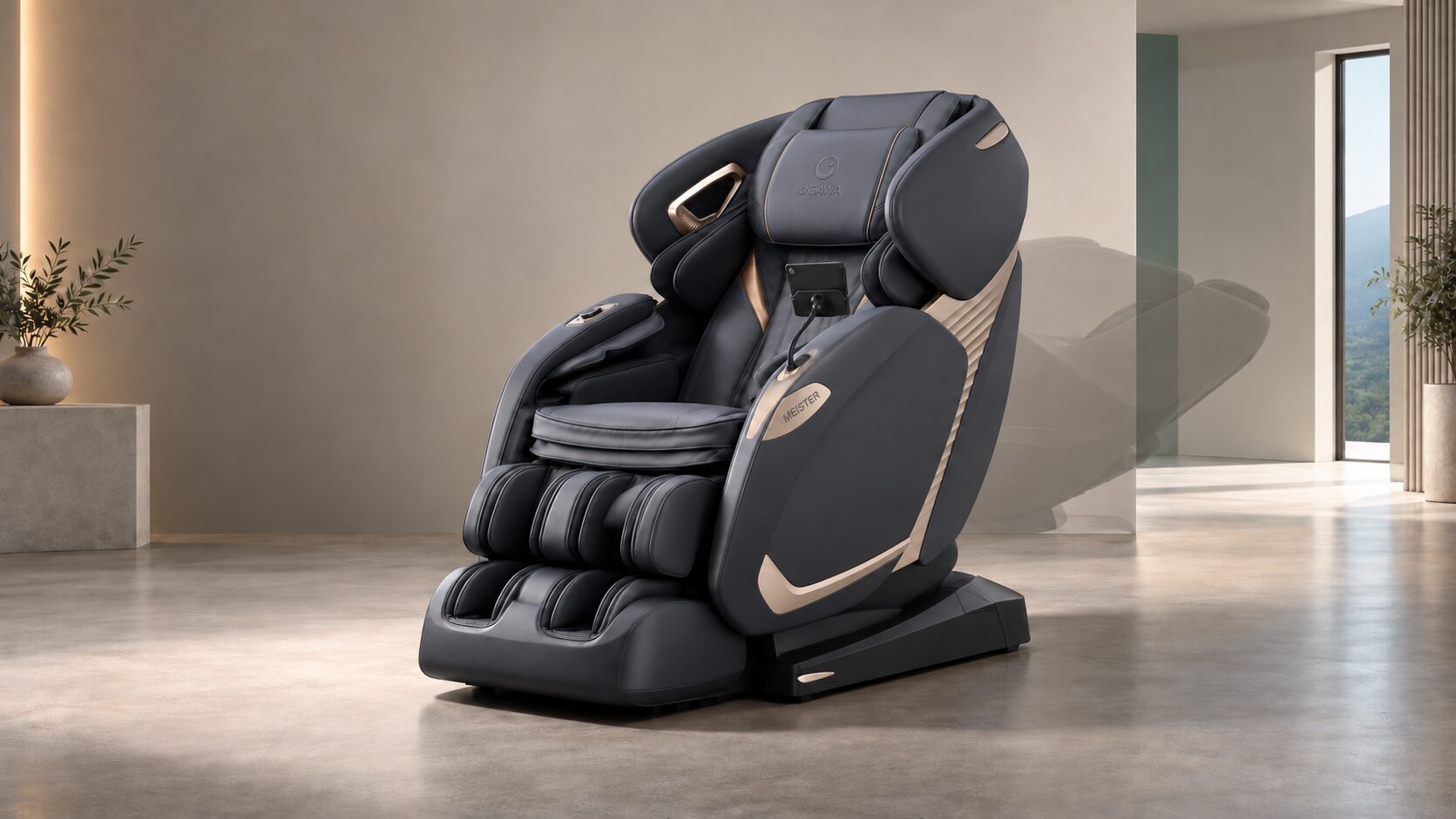 OGAWA Meister massage chair in a modern room